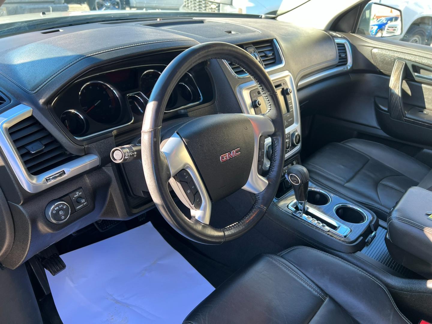 2016 Beige /Charcoal GMC Acadia SLT (1GKKVRKD2GJ) with an 3.6L V6 engine, automatic transmission, located at 116 5th Avenue South, Lewistown, MT, 59457, 47.063877, -109.427879 - Clean local trade with lots of options! Heated leather, sunroof, DVD! - Photo#16